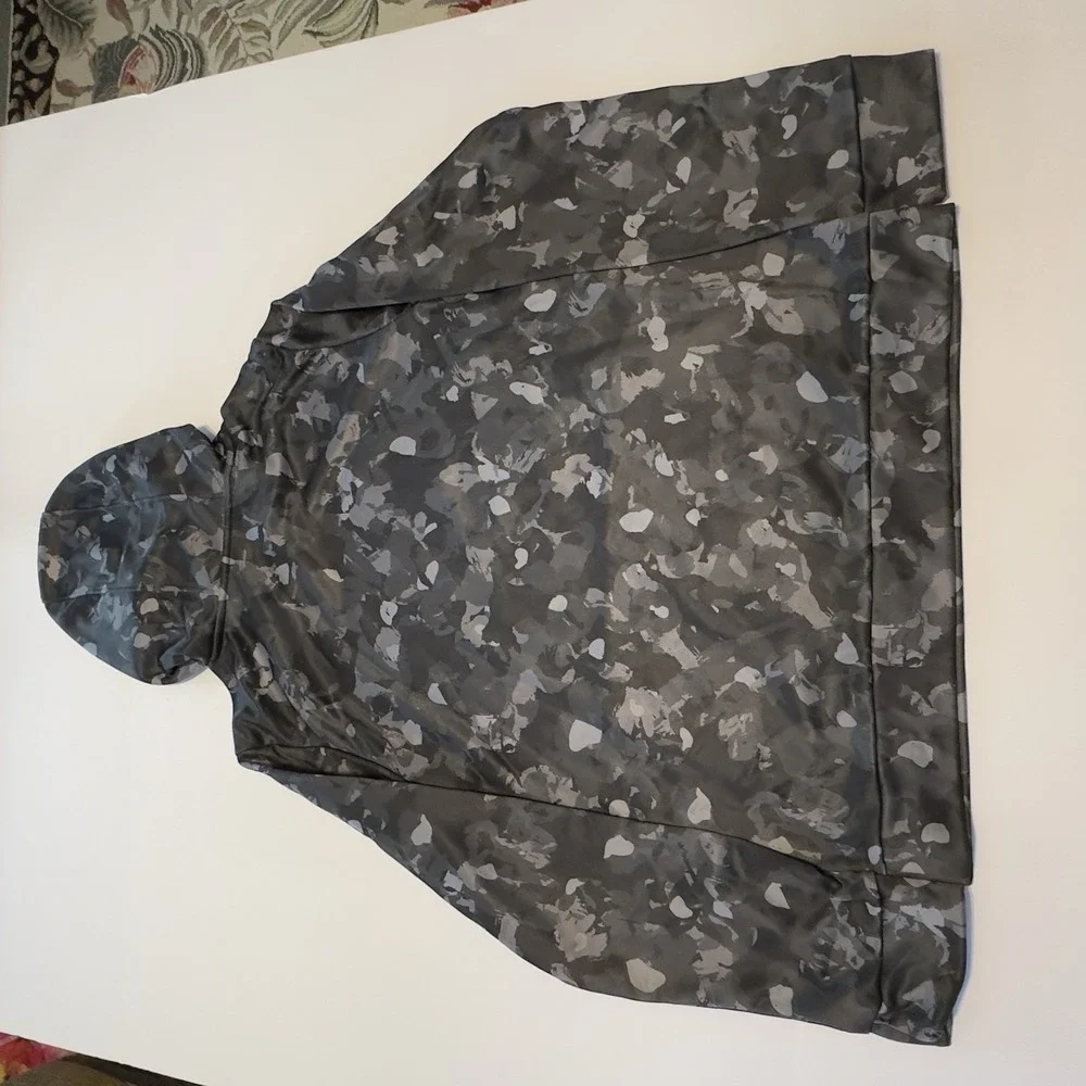 Under Armour Youth Boys Fleece Pullover Hoodie‎ Sweatshirt Black Camo Large NWT